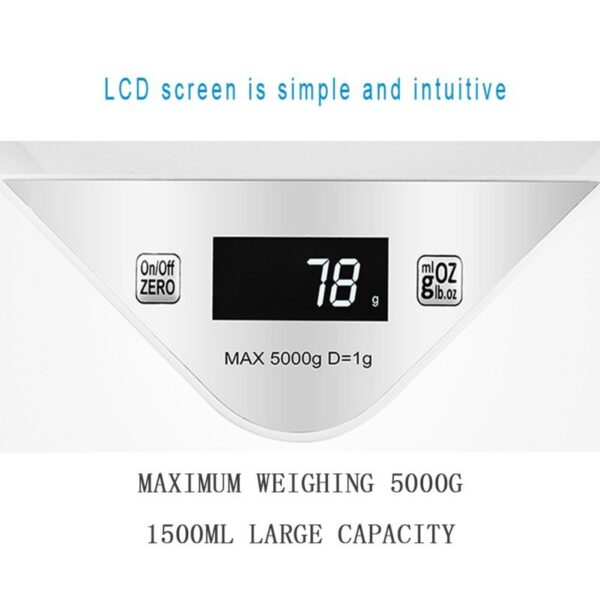 Digital bowl with Scale to Measure Puppy food - Image 2