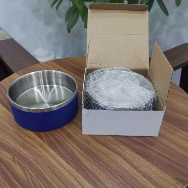 Stainless Steel Dog Bowl Upright Dog Bowl - Image 8