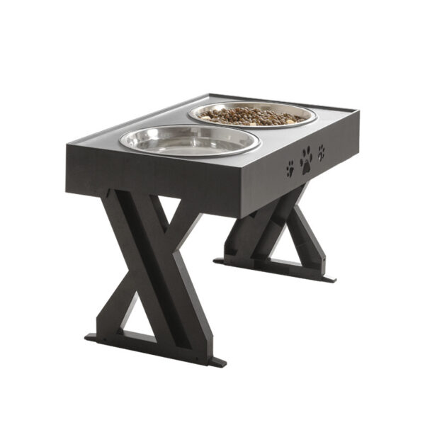 Stainless Steel Abs Adjustable Dog Bowl Pet Food Bowl