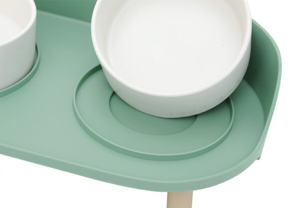 Ceramic Dog Food Bowl on Food Table - Image 10
