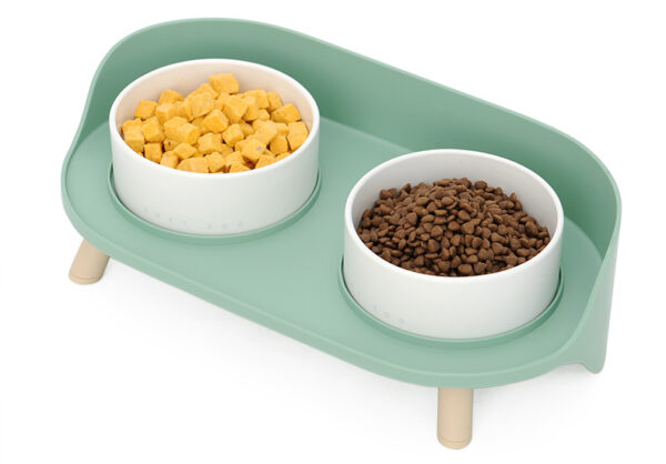 Ceramic Dog Food Bowl on Food Table - Image 7