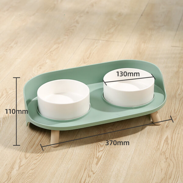 Ceramic Dog Food Bowl on Food Table - Image 9