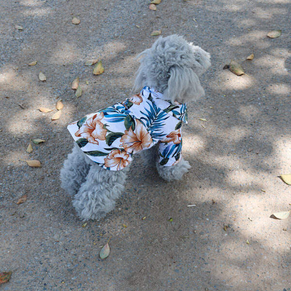 Hawaiian dog style shirt clothes - Image 5