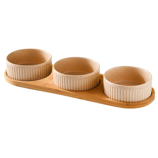 Ceramic Small Medium Large Dog Food Basin - Image 3