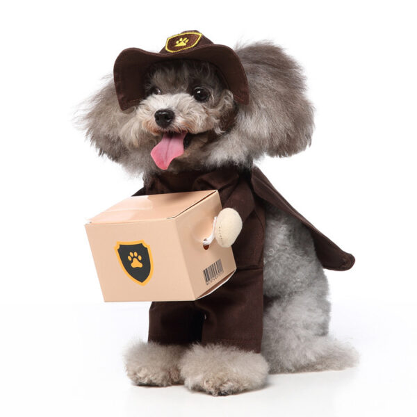 Cosplay Pet Supplies Standing Outfit Funny Dog Clothes Upright Outfit Halloween Christmas Dress Up Pet Outfit - Image 7