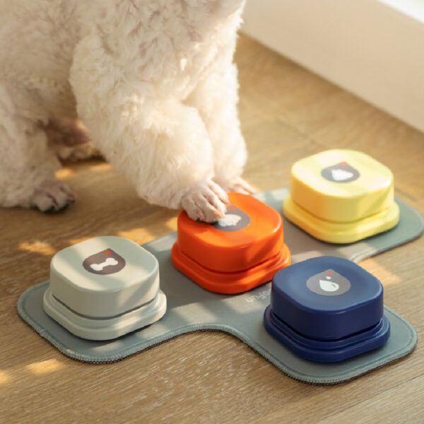 4 Colors Pet Communication Button One-click Prevent Physical Inactivity Recordable Dog Talking Button Toy Cat Toy Pet Products - Image 6