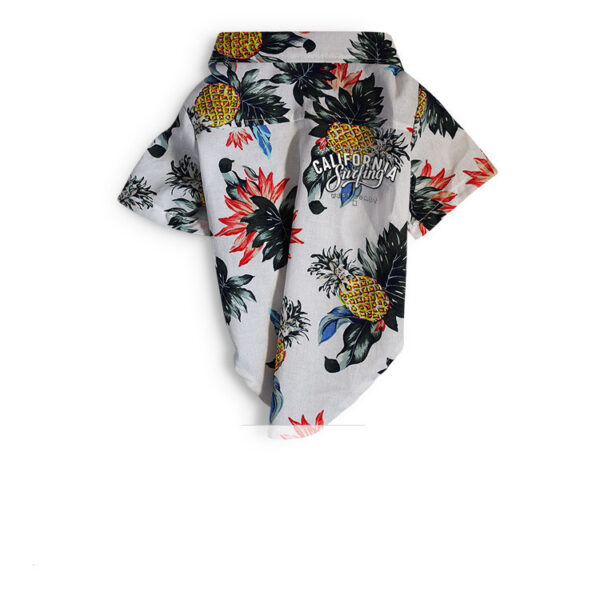 Hawaiian dog style shirt clothes - Image 4