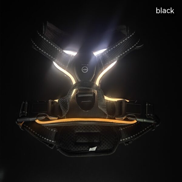 New LED Pet Luminous Night Walking Dog Car Accident Prevention Adjustable Flash Dogs And Cats Vest - Image 9