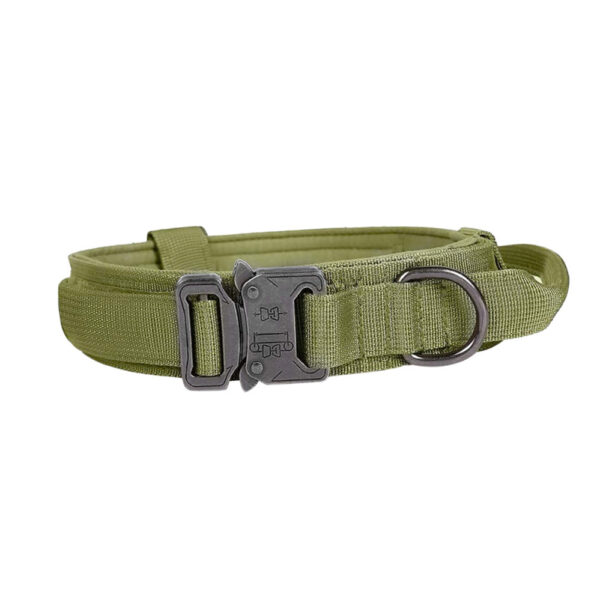 Pet Tactical Dog Collar And Leash Set, Adjustable Military Nylon Dog Collar - Image 6