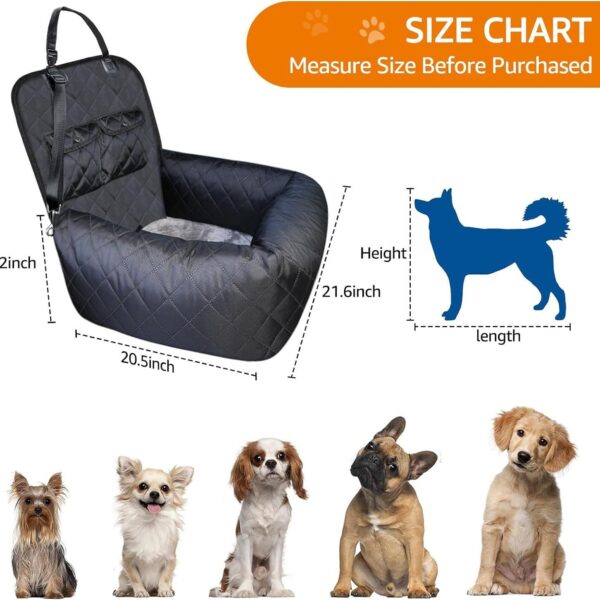 Car Waterproof Back Seat Pet Cover Protector Mat Safe Travel Accessories For Cat Dog Pet Carrier Car Front Rear Seat Mat Cushion - Image 3