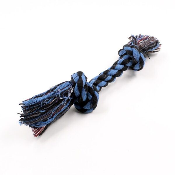 Double knot cotton rope knot dog toy - Image 4