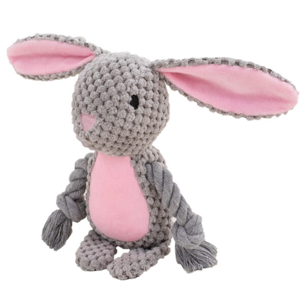 Pet Plush Sound Cotton Rope Toys Interactive Tug Of War Training Item Creative Dog Toy Pet Training Dog Supplies - Image 9