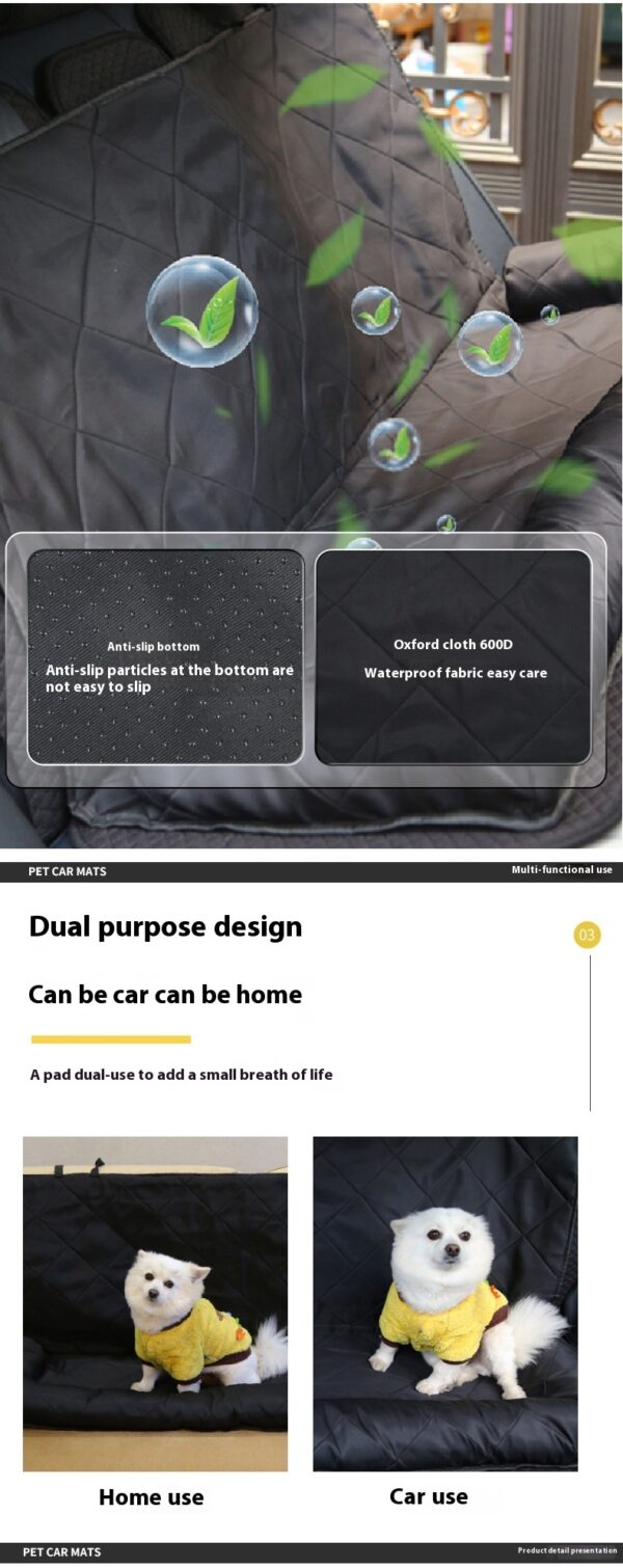 Pet Supplies Rear Car And Dog Mat - Image 5
