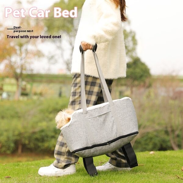 Car Nest Four Seasons Universal Dog Kennel Outdoor Travel Cat Bag - Image 2