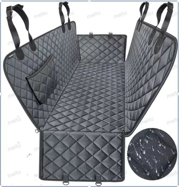 Pet Mat Car Rear Seat Cushion Water And Dirt Resistant Anti-bite - Image 2