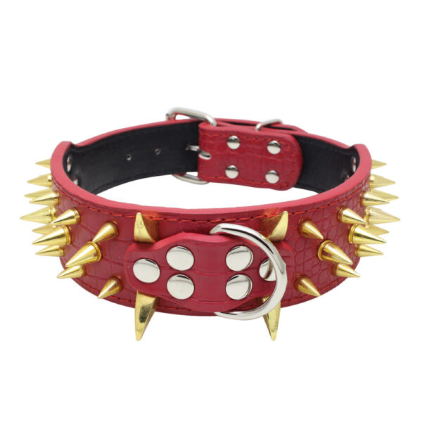Large Explosion-Proof Rivet Bite-Proof Pet Collar - Image 5