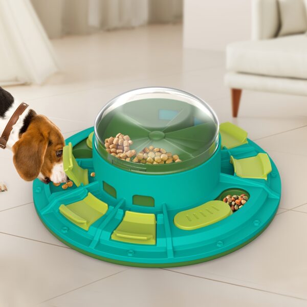 Interactive Dog Puzzle Toy For IQ Improvement And Slow Feeding Suitable For All Sizes Pets Nutritious Diet-Friendly Non-Electric Plastic Pets Game Pet Products - Image 5