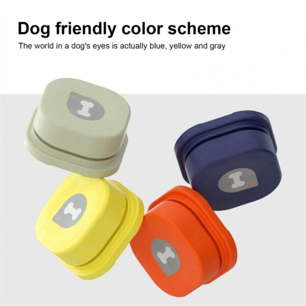 4 Colors Pet Communication Button One-click Prevent Physical Inactivity Recordable Dog Talking Button Toy Cat Toy Pet Products - Image 5