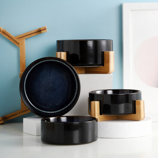 Ceramic Dog Food Bowl