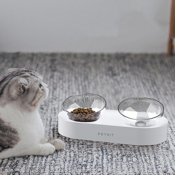 Adjustable Stainless Steel Pet Double Bowls Anti-Slip - Image 4