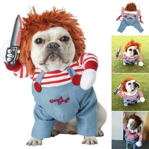 Pet Costume Pet Dog Funny Clothes Adjustable Dog Cosplay
