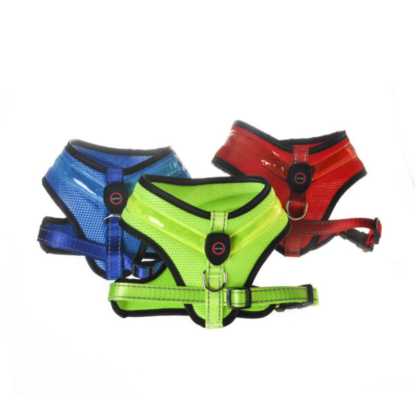 LED Luminous Dog Harness Led USB Charging Dog Chest Strap Vest Pet Safety Reflective Harness Pet Vest For Puppy Large Dog Pet Products - Image 9