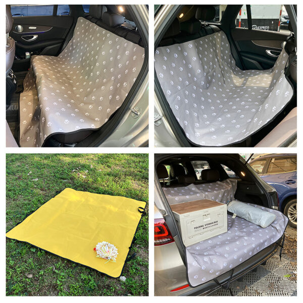 Car Pet Mat Rear Seat Water And Dirt Resistant Isolation Pad - Image 10