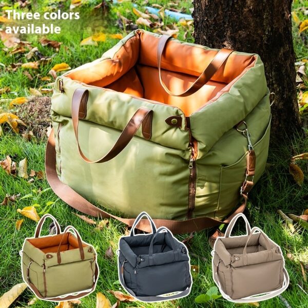 Portable Car Kennel Anti-dirty Removable And Washable Pet Safety Chair - Image 5