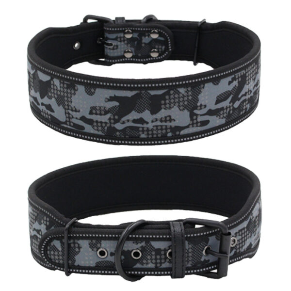 Reflective Camouflage Comfortable Dog Collar Dog Collar - Image 8