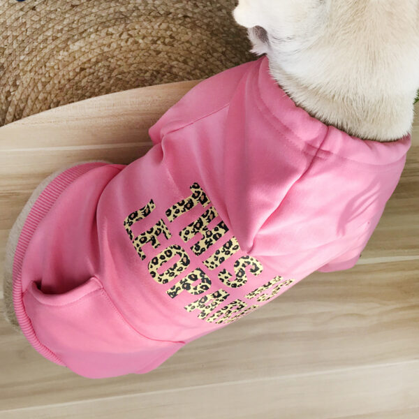 Warm Pet Clothing Plus Fleece Dog Sweater - Image 4