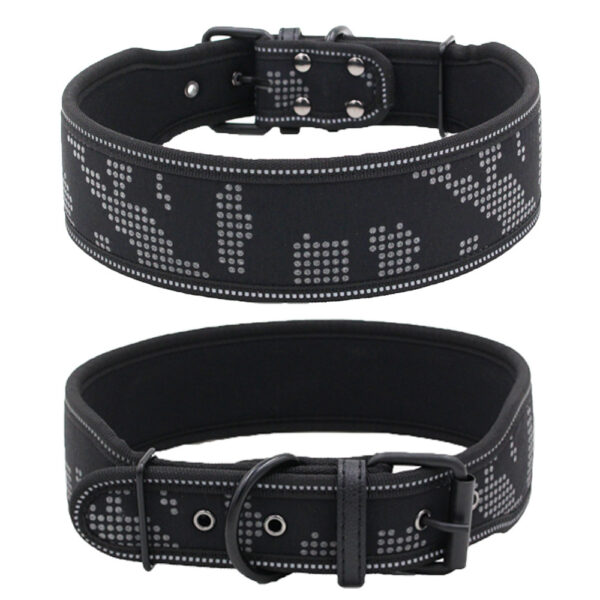 Reflective Camouflage Comfortable Dog Collar Dog Collar - Image 5