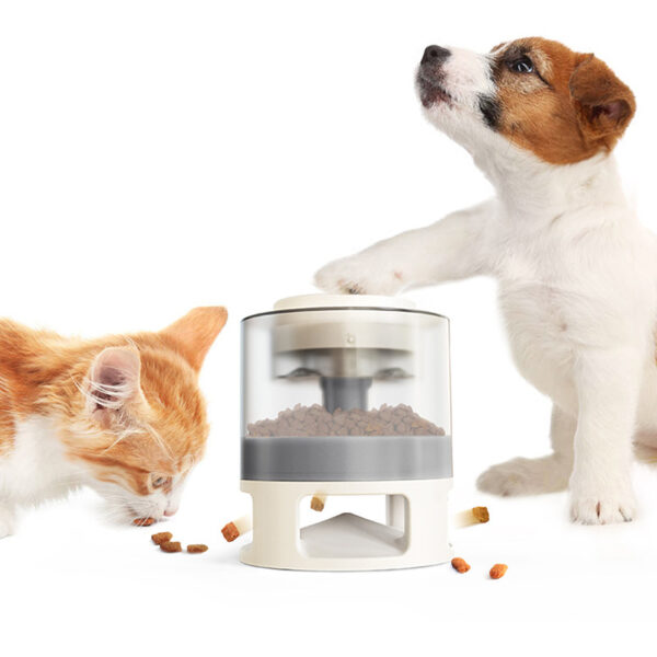 Dog Food Feeder Pet Accessories Cat Feeder Catapult Educational Dog Toys Pet Supplies Food Dispenser Just One Snap Comes Food - Image 7
