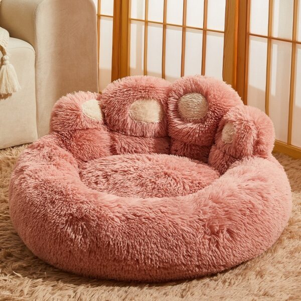 Kennel Warm Medium Large Dog Corgi Golden Retriever Bed Fleece-lined Sofa Mattress - Image 2